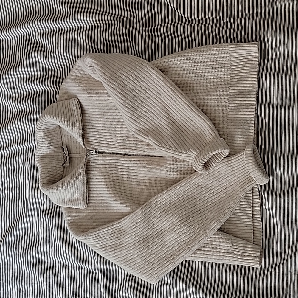 Everlane Half Zip Sweater